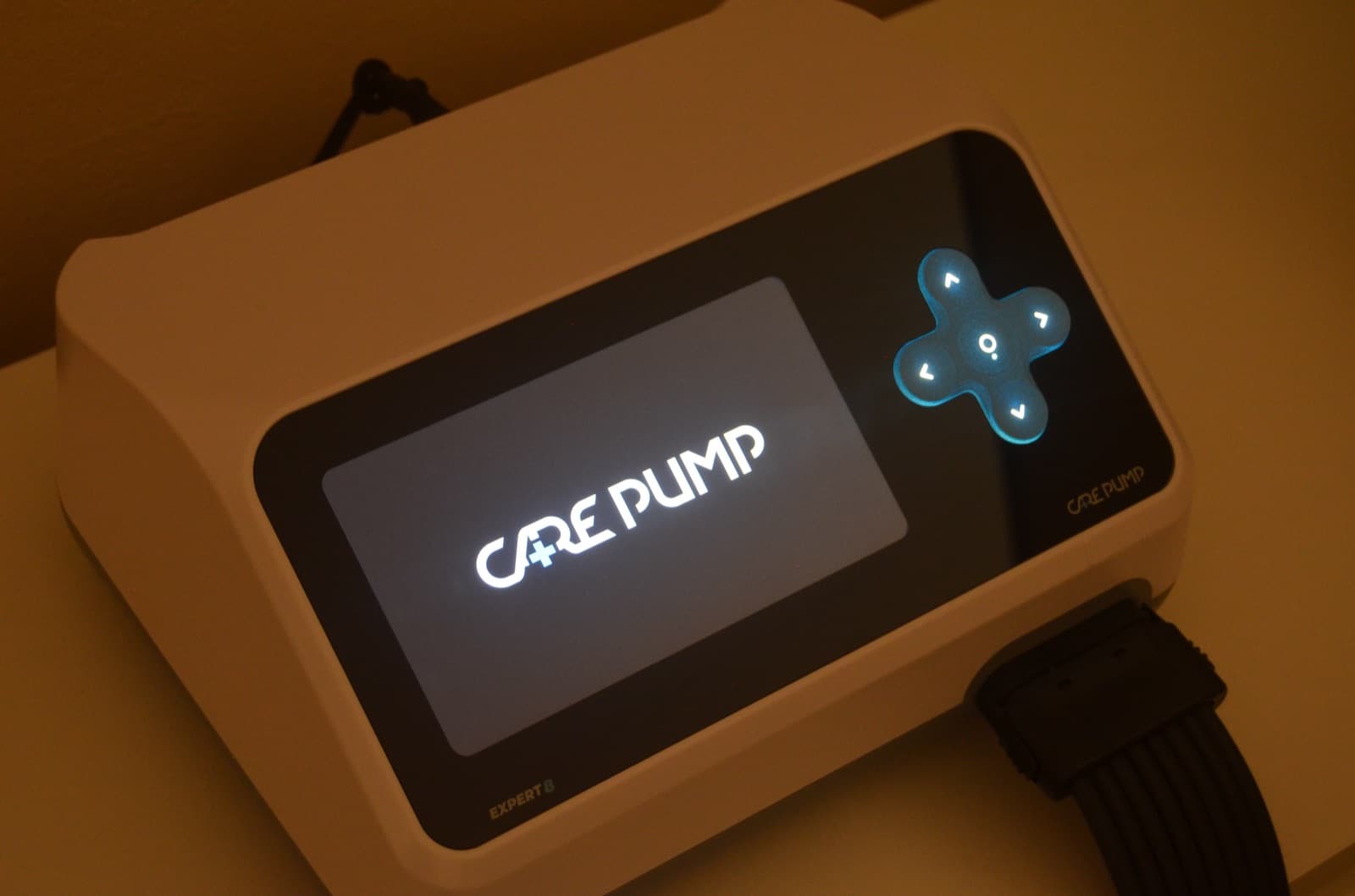 Display des CarePump Kompressionsgeräts